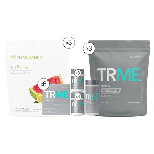 ageLOC® TRMe® 90-Day Kit (Vanilla Trimshake) with Nu Biome