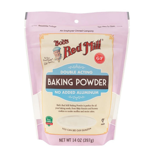 Bobs Red Mill Bobs Red Mill Baking Powder Double Acting (No Added Aluminium) (Gluten Free) 397g