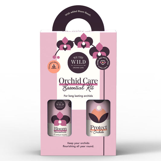 We The Wild We The Wild Plant Care Organic Orchid Care Essential Kit Pack
