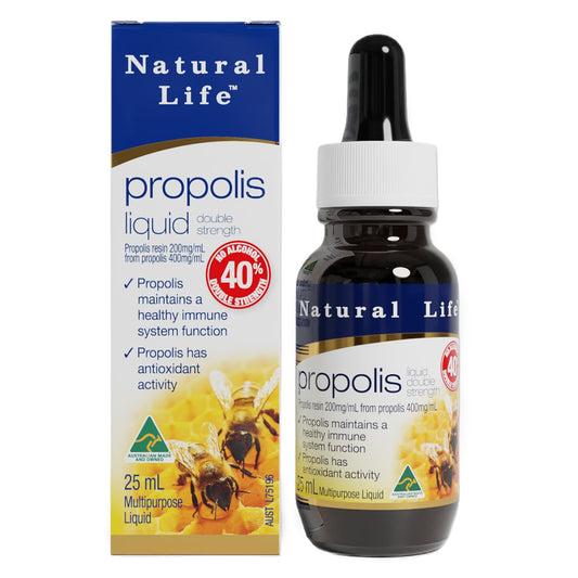 Natural Life Natural Life Propolis Liquid No Alcohol (40%) Double Strength 25ml