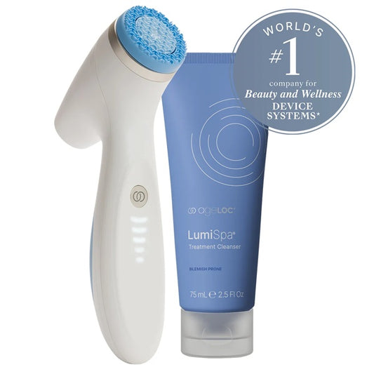 ageLOC® LumiSpa® iO Kit - Blue (Blemish Prone)