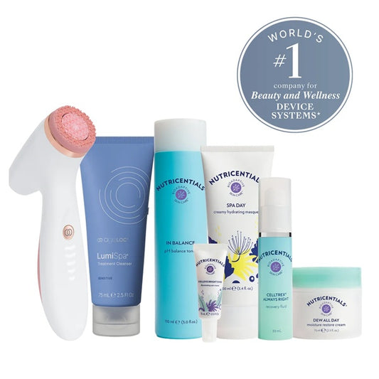 Lumicentials iO Calm & Gentle Kit (Rose Gold)