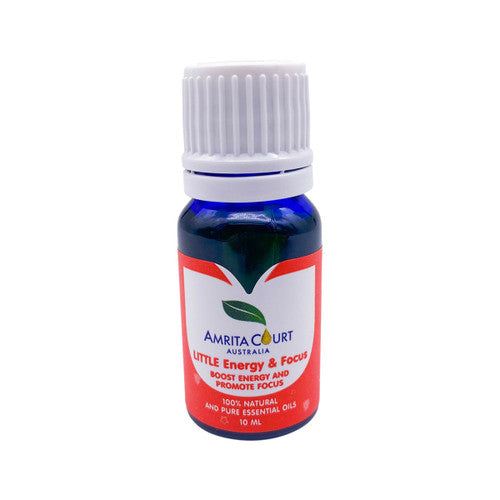 Amrita Court Amrita Court LITTLE 100% Natural & Pure Essential Oil Blend Energy & Focus 10ml SELL THROUGH