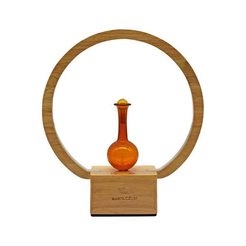 Amrita Court Amrita Court Nebuliser (Diffuser) Wooden Base with Ring Light Luna