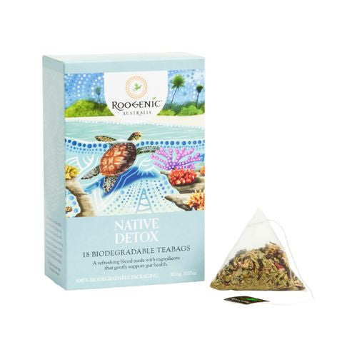 Roogenic ROOGENIC AUSTRALIAN DETOX TEA X 8 TEA BAGS