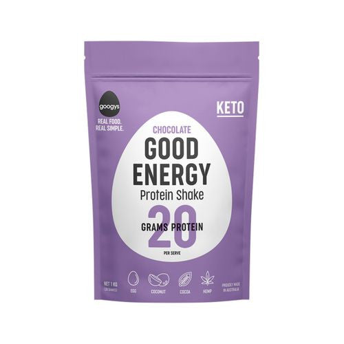 Googys Googys Good Energy Protein Shake Chocolate 1kg