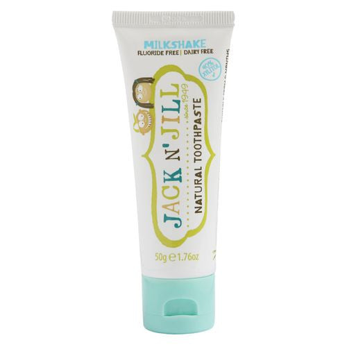 Jack N Jill Jack N Jill Natural Toothpaste with Calendula (Fluoride Free) Milkshake 50g