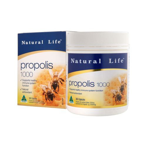 Natural Life Natural Life Propolis 1000 365c