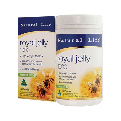 Natural Life Natural Life Royal Jelly 1000 60c
