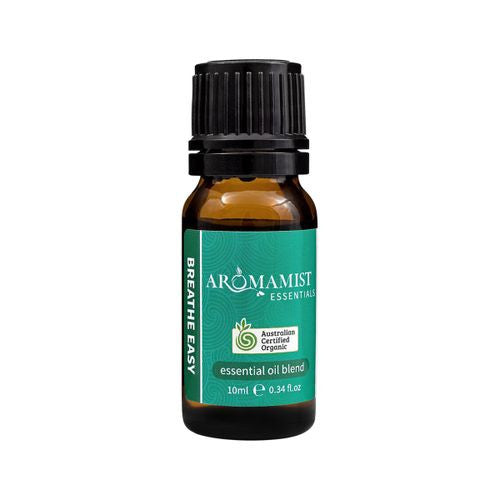 Aromamist Aromamist Essentials Organic Essential Oil Blend Breathe Easy 10ml