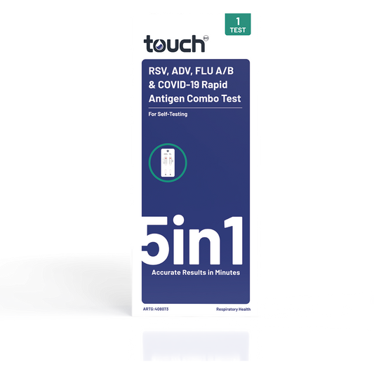TOUCHBIO 5IN1 RSV ADV FLU A/B COVID RAPID ANTIGEN TEST NASAL
