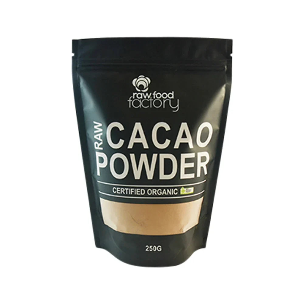 Raw food factory Raw Food Factory Organic Raw Cacao Powder 250g