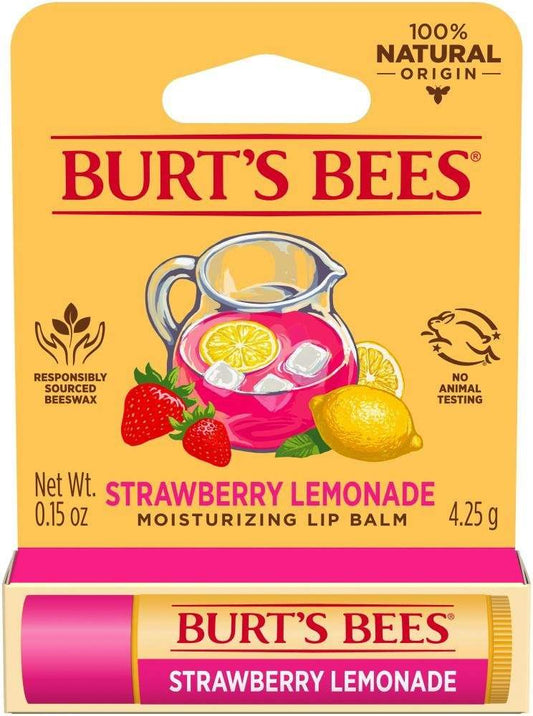 Burts Bees Burts Bees Moisturising Lip Balm Strawberry Lemonade 4.25g
