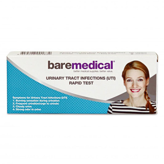 URINARY TRACT INFECTION TEST UTI SELF TESTING KIT BAREMEDICAL
