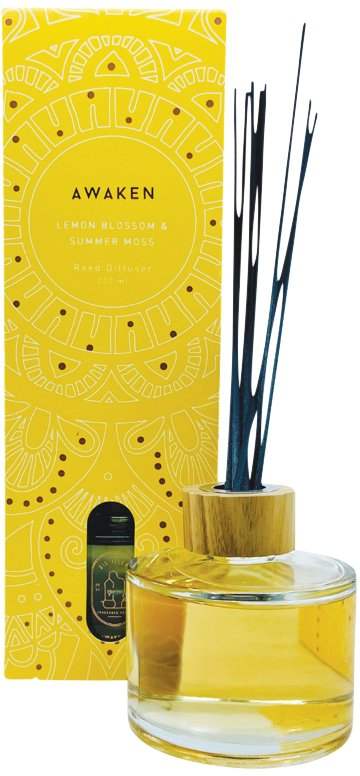Distillery Distillery Fragrance House Reed Diffuser Awaken (Lemon Blossom & Summer Moss) 200ml