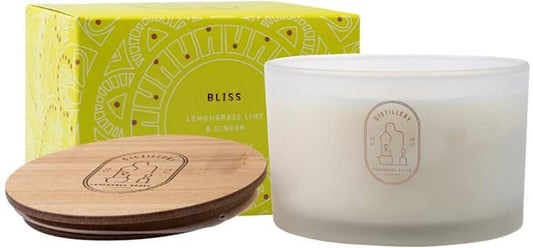 Distillery Distillery Fragrance House Soy Candle Bliss (Lemongrass Lime & Ginger) 450g