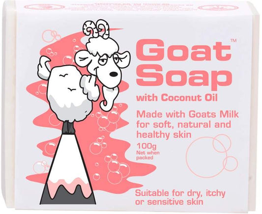 Goat Goat Soap Australia Goat Soap Bar Coconut 100g