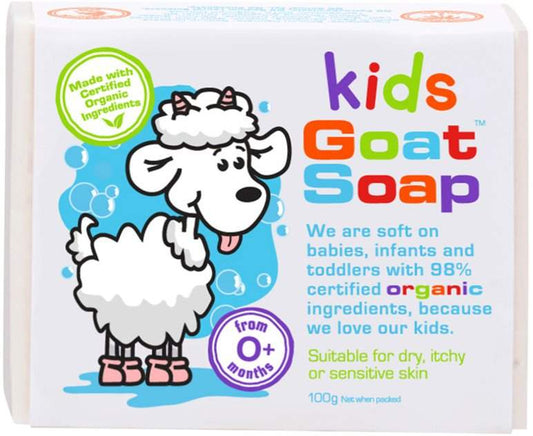 Goat Goat Soap Australia Goat Soap Bar Organic Kids 100g