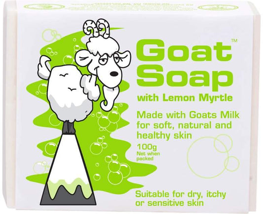 Goat Goat Soap Australia Goat Soap Bar Lemon Myrtle 100g