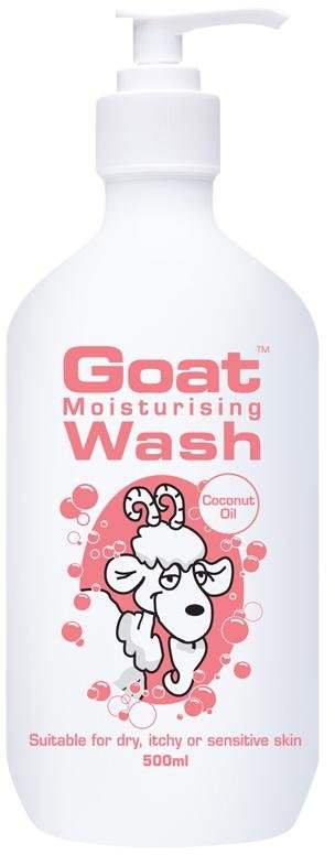 Goat Goat Soap Australia Goat Moisturising Wash Coconut 500ml