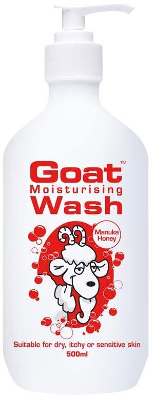 Goat Goat Soap Australia Goat Moisturising Wash Manuka Honey 500ml
