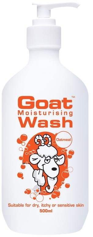 Goat Goat Soap Australia Goat Moisturising Wash Oatmeal 500ml
