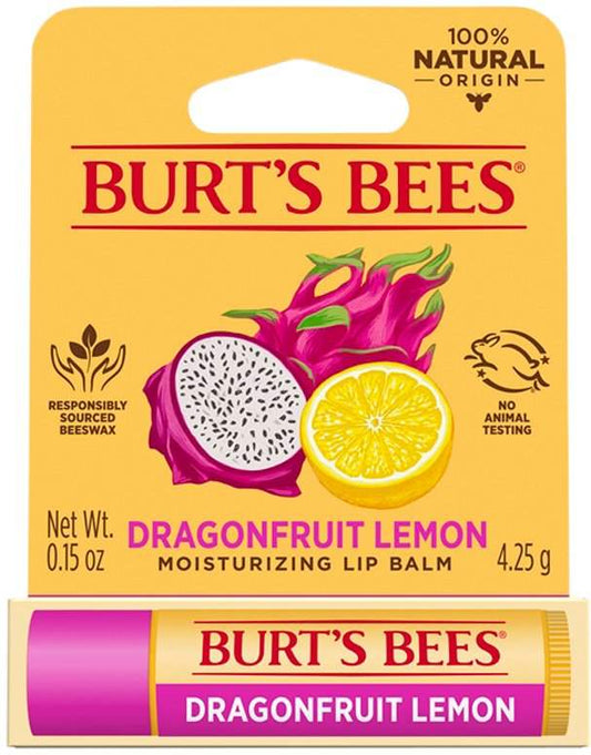 Burts Bees Burts Bees Moisturising Lip Balm Dragonfruit Lemon 4.25g