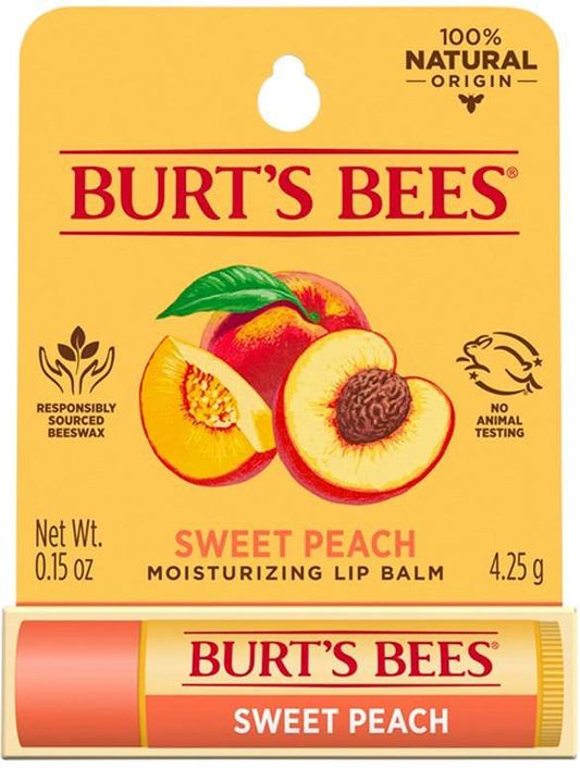 Burts Bees Burts Bees Moisturising Lip Balm Sweet Peach 4.25g