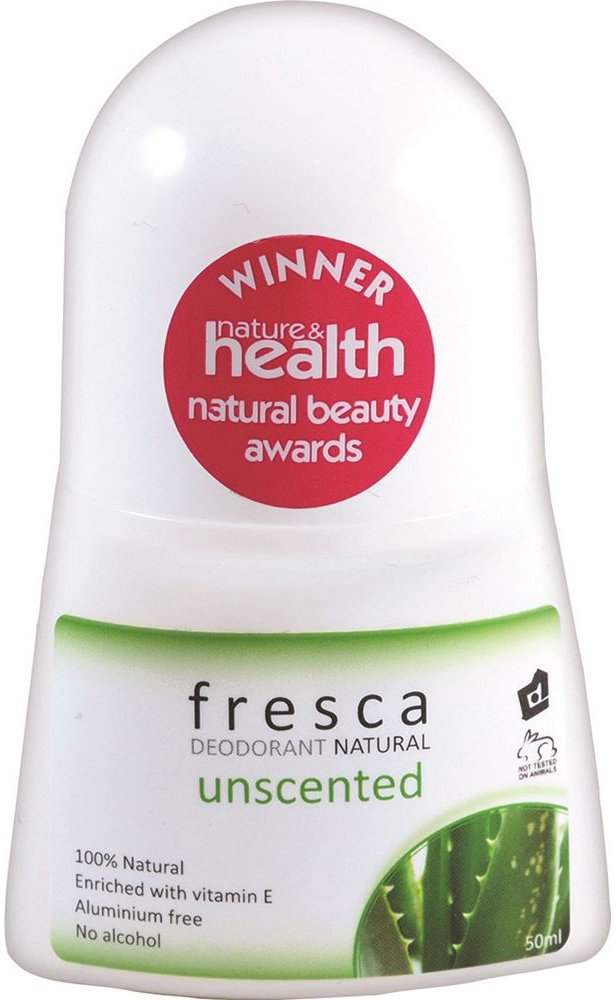 Fresca Fresca Natural Deodorant Unscented (with Vitamin E) 50ml