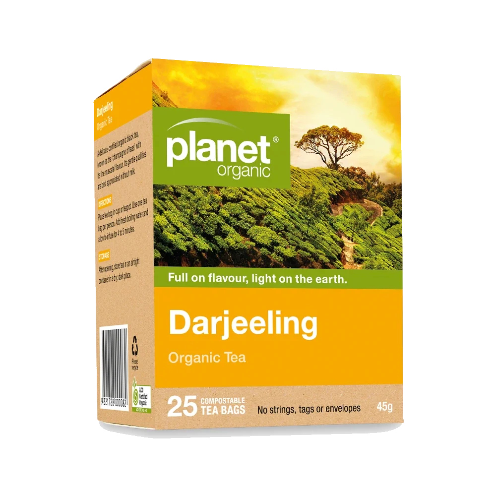 Planet Organic Planet Organic Organic Tea Darjeeling x 25 Tea Bags