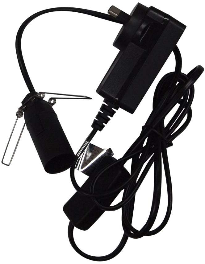 Saltco SaltCo Salt Crystal Lamp Cord Black 24V