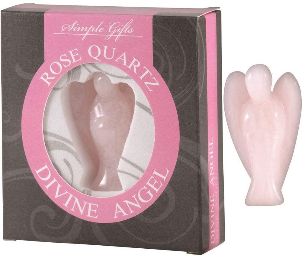 Saltco SaltCo Divine Angel Rose Quartz 5cm