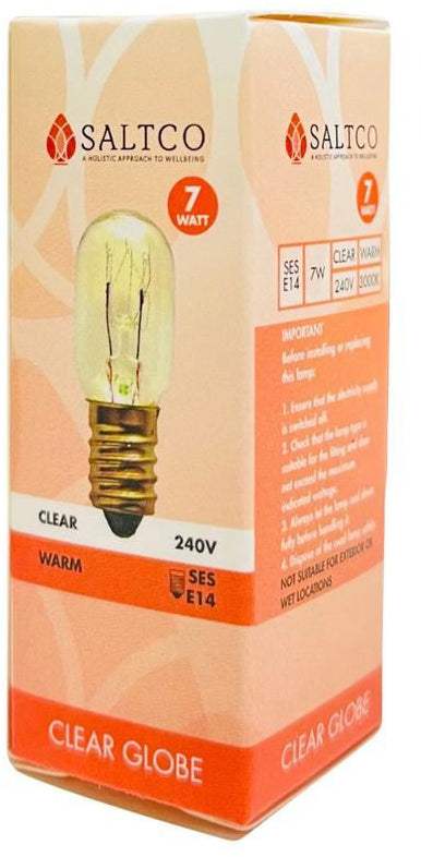 Saltco SaltCo Salt Crystal Lamp 240V 7W Light Globe