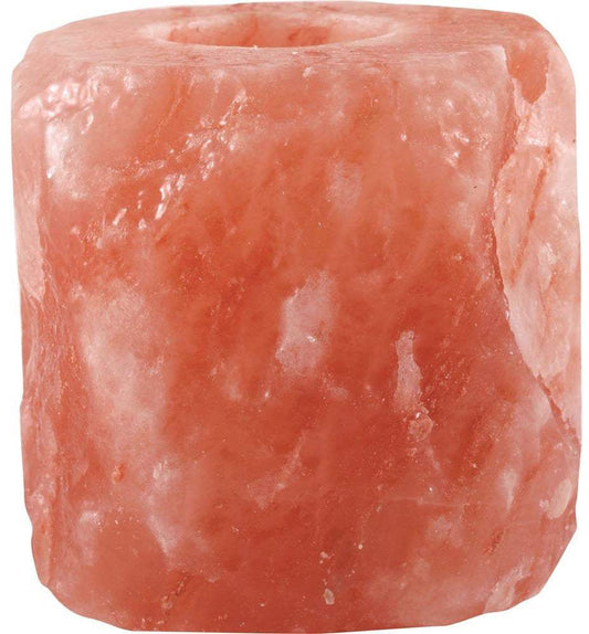 Saltco SaltCo Salt Crystal Tea Light Natural