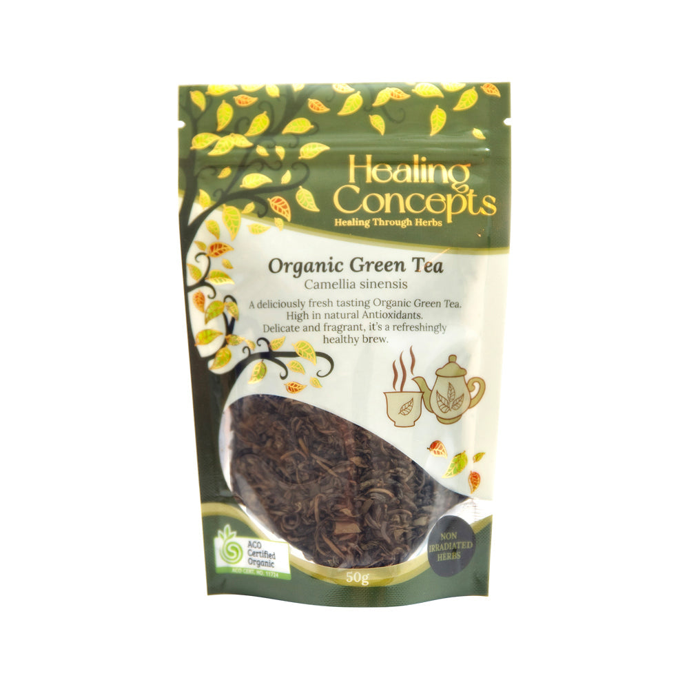 Healing Concepts Teas Healing Concepts Organic Green Tea 50g