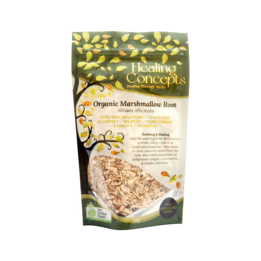 Healing Concepts Teas Healing Concepts Organic Marshmallow Root 50g