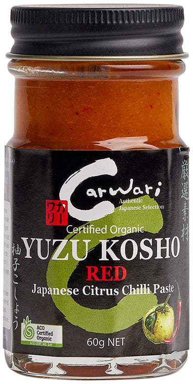 Carwari Carwari Organic Yuzu Kosho (Japanese Citrus Chilli Paste) Red Jar 60g
