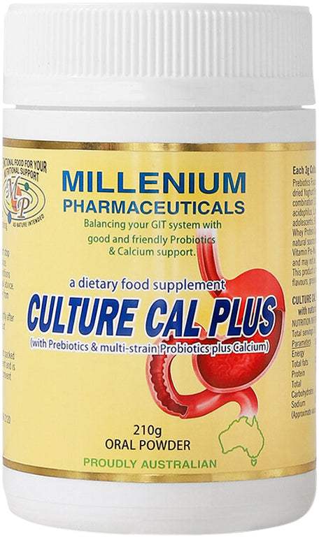 Millenium Millenium Pharmaceuticals Culture Cal Plus Oral Powder 210g