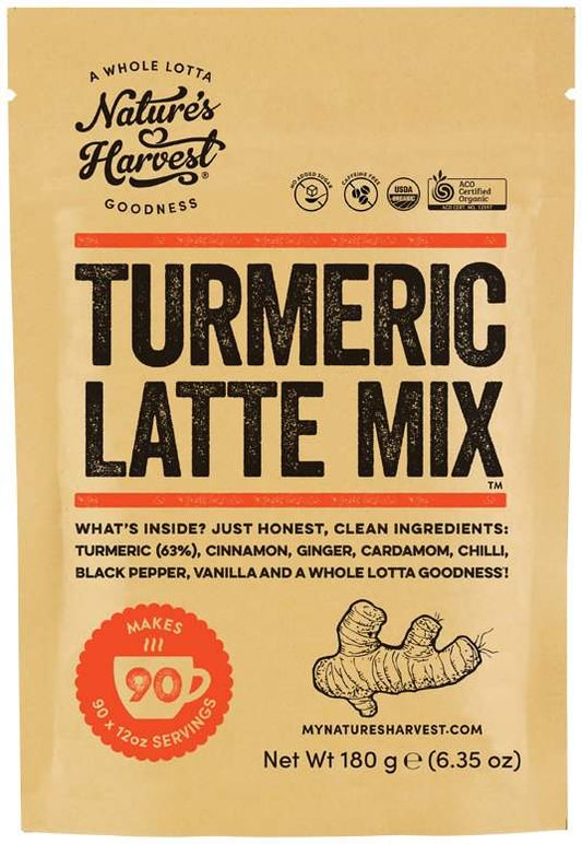 Natures Harvest Natures Harvest Organic Turmeric Latte Mix 180g