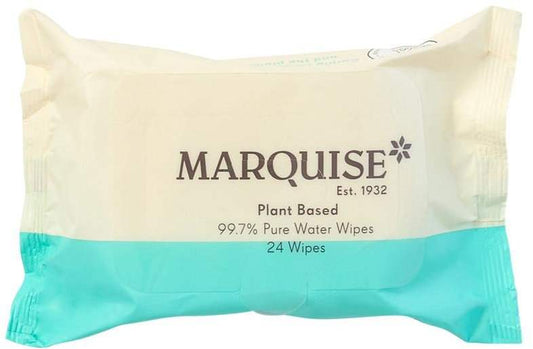 Marquise Marquise Plant Based 99.7% Pure Water Wipes Travel x 24 Pack