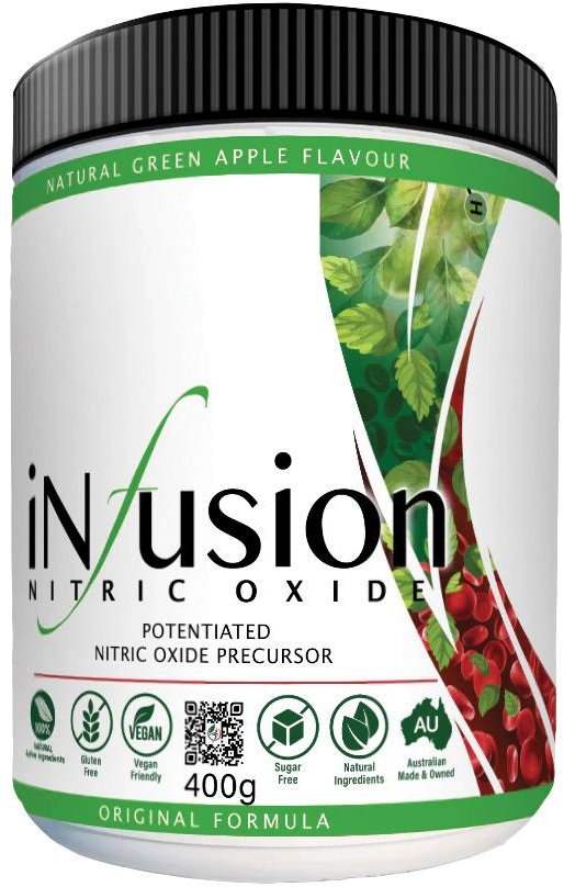 Ni Ox Health NIOX HEALTH NITRIC OXIDE INFUSION GREEN APPLE 400G