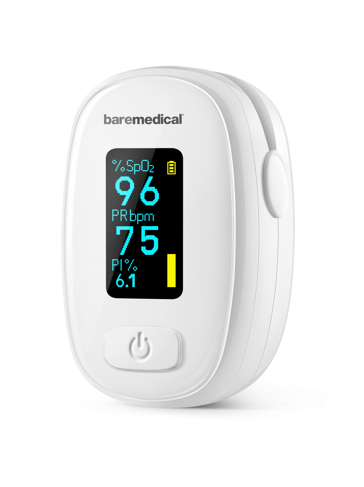 BLOOD OXYGEN PULSE OXIMETER FINGERTIP OLED BAREMEDICAL