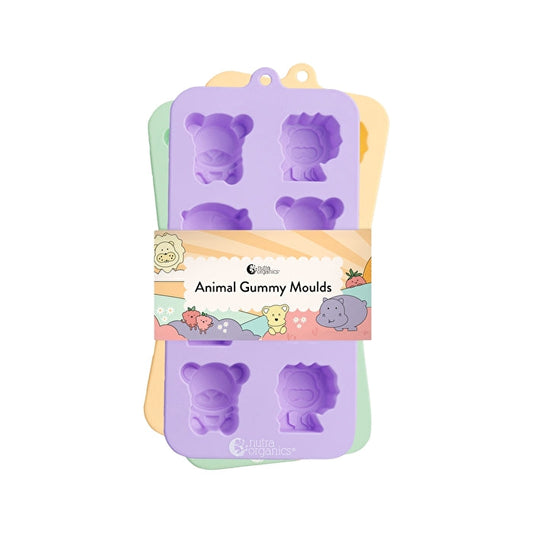 NUTRA ORGANICS GUMMY MOULD ANIMAL X 3 PACK