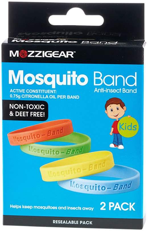 Mozzigear MOZZIGEAR MOSQUITO BAND KIDS X 2 PACK