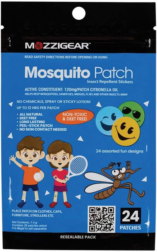 Mozzigear MOZZIGEAR MOSQUITO PATCH KIDS X 24 PACK