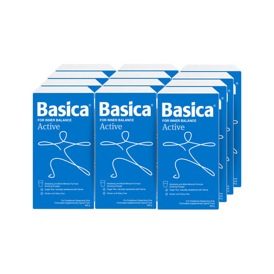 BASICA ACTIVE ORAL POWDER 300G X 12 DISPLAY SELL THROUGH