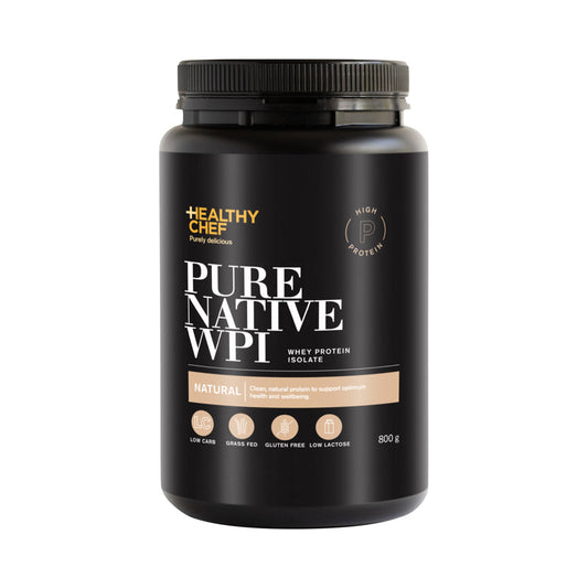 THE HEALTHY CHEF PURE NATIVE WPI VANILLA 800G