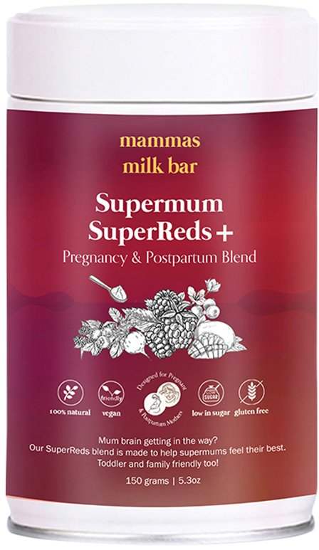 Mammas Milk Bar MAMMAS MILK BAR SUPERMUM SUPERREDS+ PREGNANCY & POSTPARTUM BLEND 150G