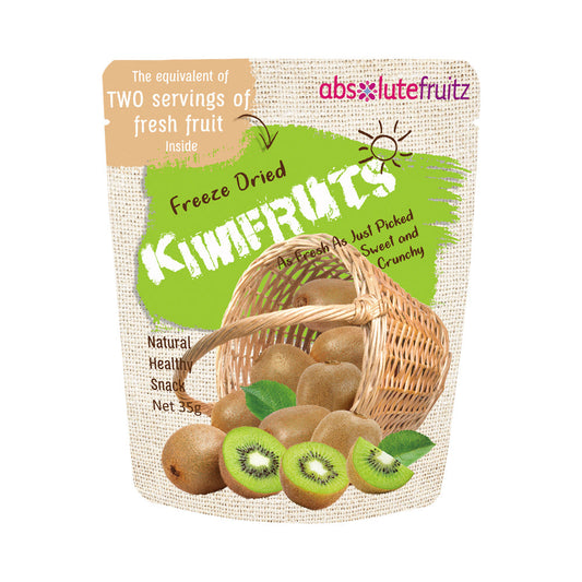 ABSOLUTEFRUITZ FREEZE DRIED KIWIFRUITS 35G