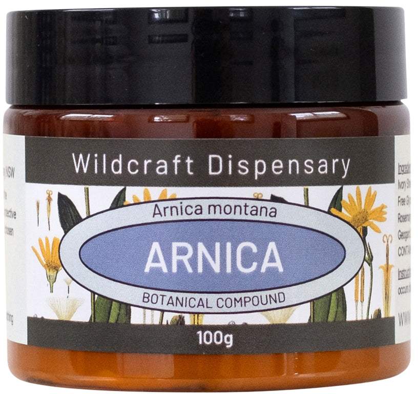 WILDCRAFT DISPENSARY ARNICA HERBAL OINTMENT 100G